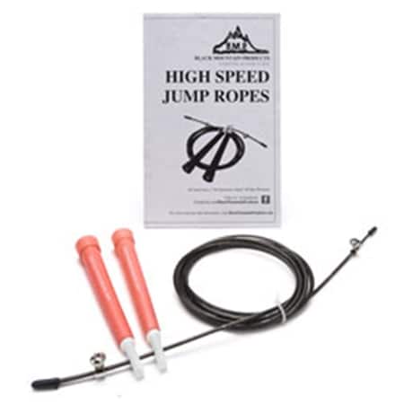 Black Mountain Products Speed Jump Rope Cable Pink Speed Rope Pink